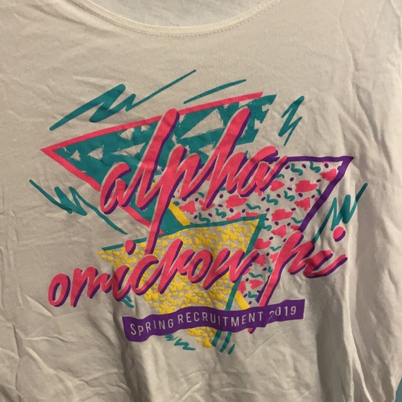 Alpha Omicron Pi (AOII) 80’s-90’s Tank - Picture 5 of 7